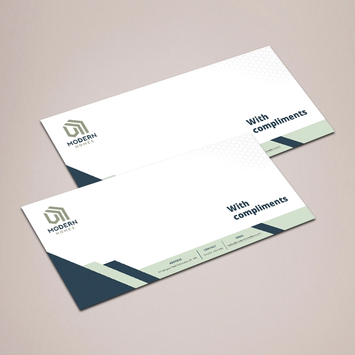 Picture of 170gsm Uncoated Compliment Slips - Double Sided Print